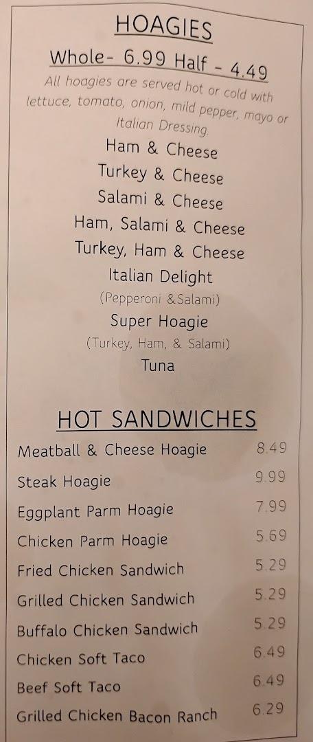 Old Franco's Pizzeria Menu image 1